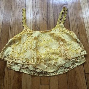 NWT cropped tank top